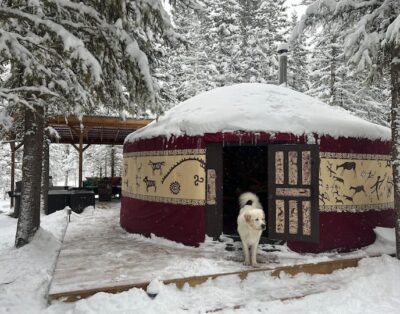 Yurt in Bragg Creek, Canada